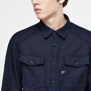 G Star Raw Coban Straight Shirt Sz Large